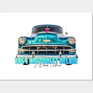 1954 Chevrolet BelAir 2 Door Sedan Posters and Art